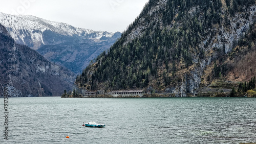 mountains and reservoirs, nature, recreation