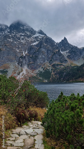 mountains and reservoirs, nature, recreation