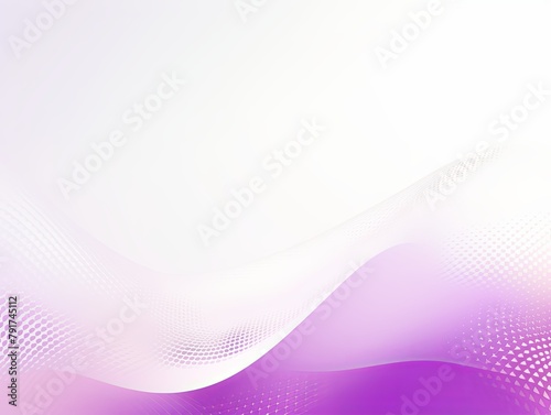 Violet and white vector halftone background with dots in wave shape, simple minimalistic design for web banner template presentation background. with copy space for photo text or product, blank empty 