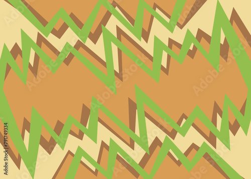 Abstract background with sharp zigzag line pattern