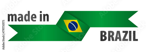 Made in Brazil graphic and label.