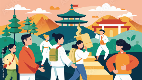 A group of martial arts enthusiasts embark on a trip to Southeast Asia visiting different schools and meeting with masters to explore the rich