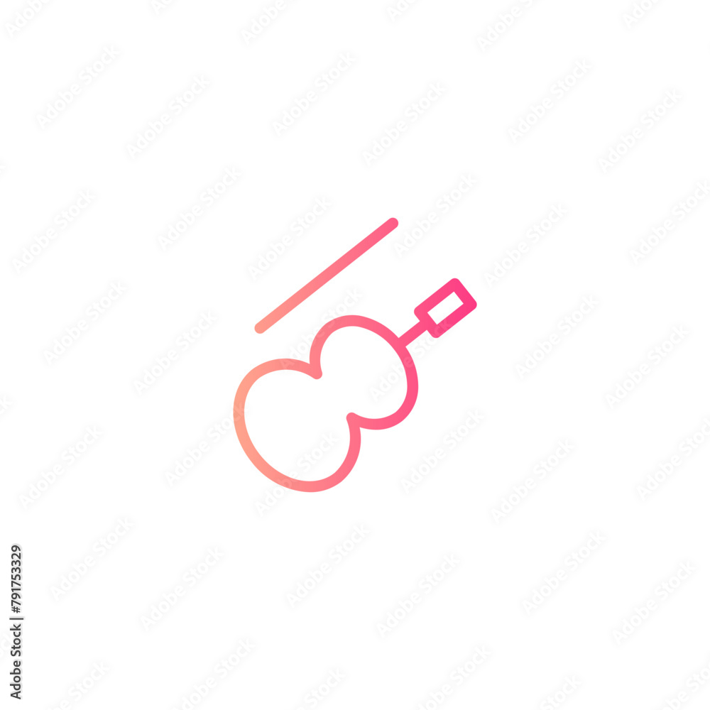 guitar gradient icon guitar gradient icon