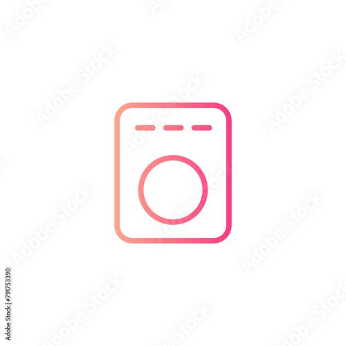 music player gradient icon