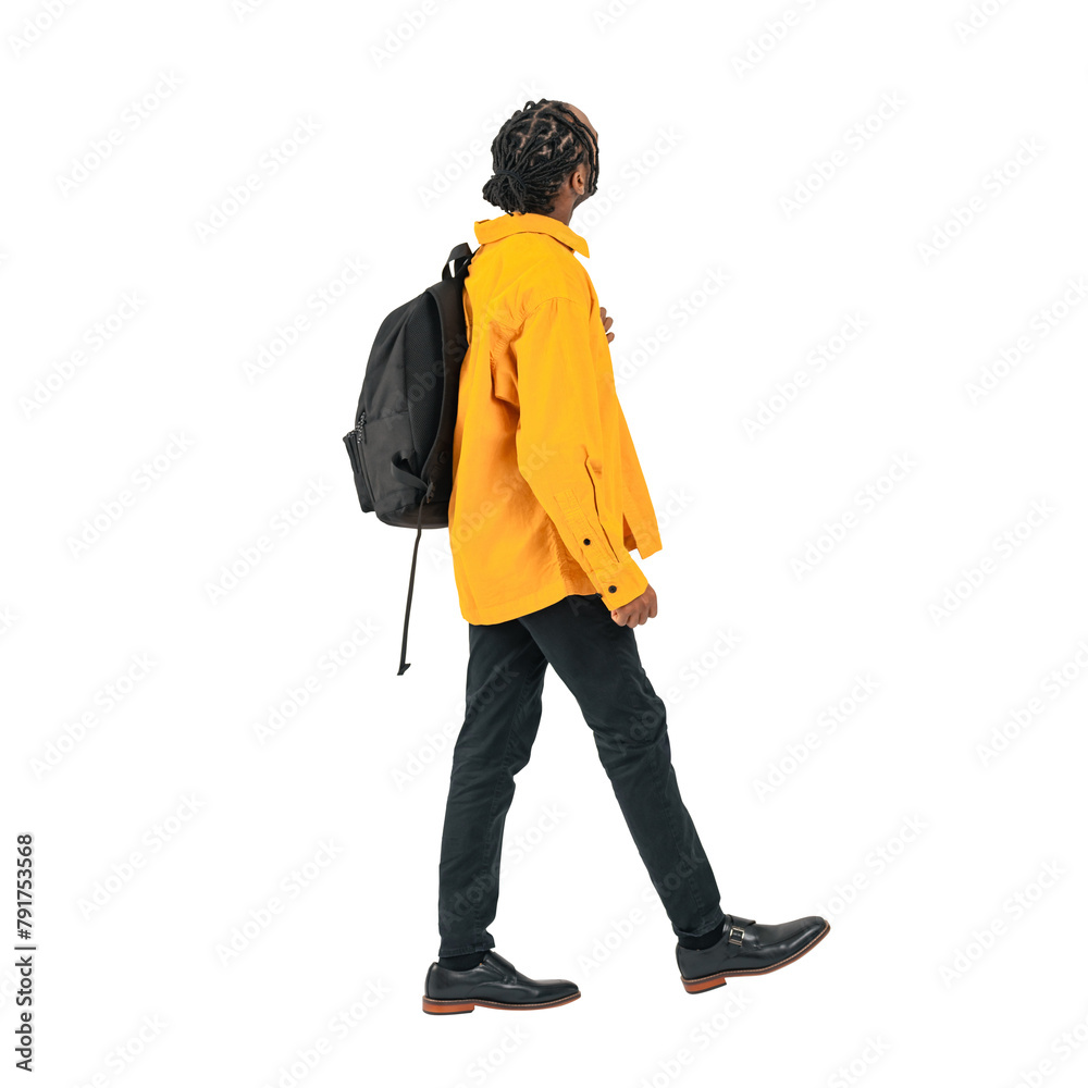 © metamorworks - Full body photo of a black man looking up while walking. Full body photo PNG with transparent background precisely cut out with clipping path. © metamorworks - Full body photo of a black man looking up while walking. Full body photo PNG with transparent background precisely cut out with clipping path.