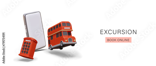 Booking excursions online. Tours in Great Britain, travel in London