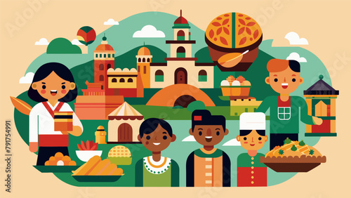 A cultural treasure trove that reflects the neighborhoods melting pot of influences showcasing the fusion of traditions customs and cuisines