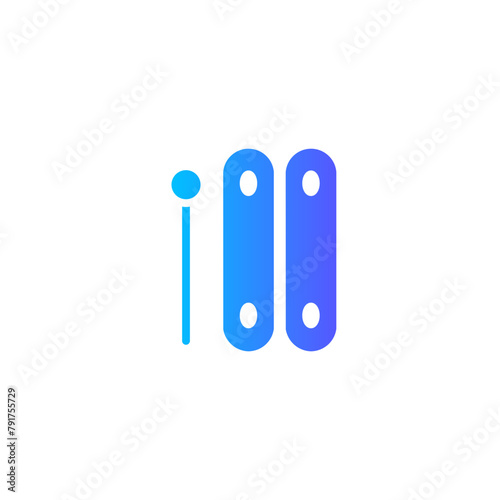 xylophone gradient icon