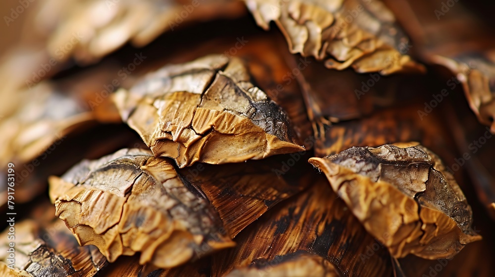 Detailed Close-Up Showcasing the Ridged and Textured Surface of an Exotic Plant Leaf
Detailed Close-Up Showcasing the Ridged and Textured Surface of an Exotic Plant Leaf