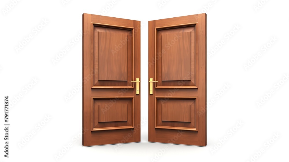 Open Home Door Elements for Open and Close, Isolated
Open Home Door Elements for Open and Close, Isolated