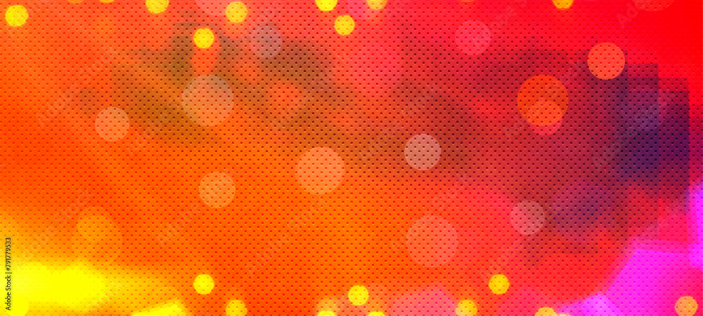 Red bokeh widescreen background for Banner, Poster, celebration, event and various design works Red bokeh widescreen background for Banner, Poster, celebration, event and various design works