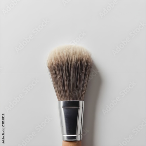 make up brushes isolated on white background.AI