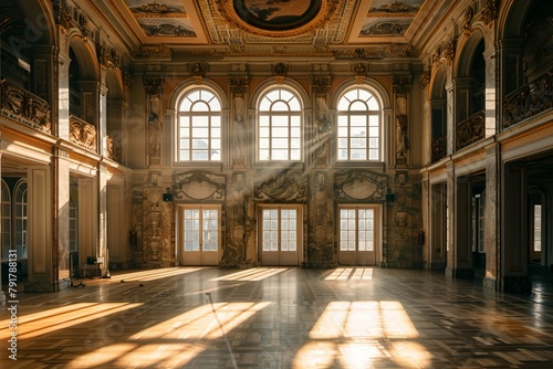 interior of a empty hall