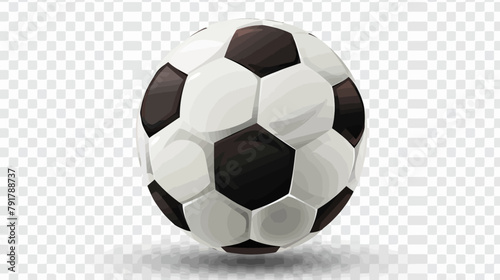a soccer ball on a transparent background