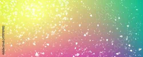 Fantastic blurred bokeh background in pastel colors with shards
