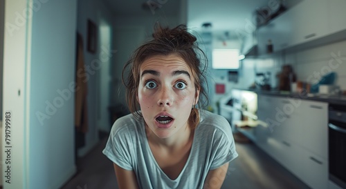 surprised face