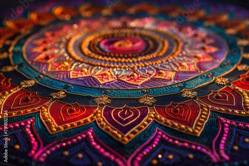Intricate Buddhist Mandala