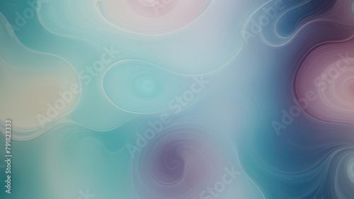 Background of soft splashes of water and changing colors creates feeling of tenderness and harmony. resembles ripples of water. for creating design projects that require gentle and calm atmosphere.