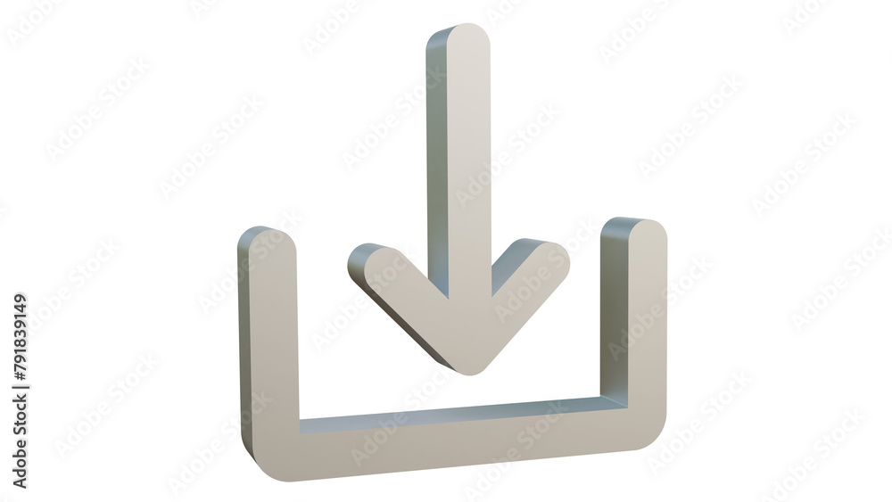 silver download symbol 3d render isolated, Grey download icon 3d render isolated, download symbol isolated silver download symbol 3d render isolated, Grey download icon 3d render isolated, download symbol isolated
