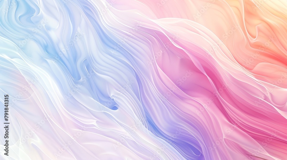 Abstract background with a sweeping gradation of light pastel colors, evoking a sense of space and tranquility, suitable for sophisticated branding Abstract background with a sweeping gradation of light pastel colors, evoking a sense of space and tranquility, suitable for sophisticated branding
