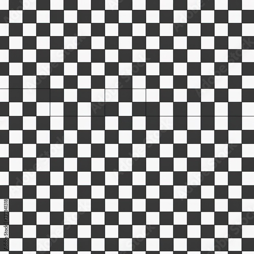 Gingham pattern wallpaper