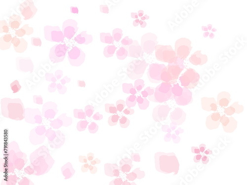 Petals Stock Image with blur effect