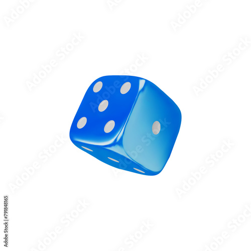 An indispensable 3D vector gaming dice for casino and game design.