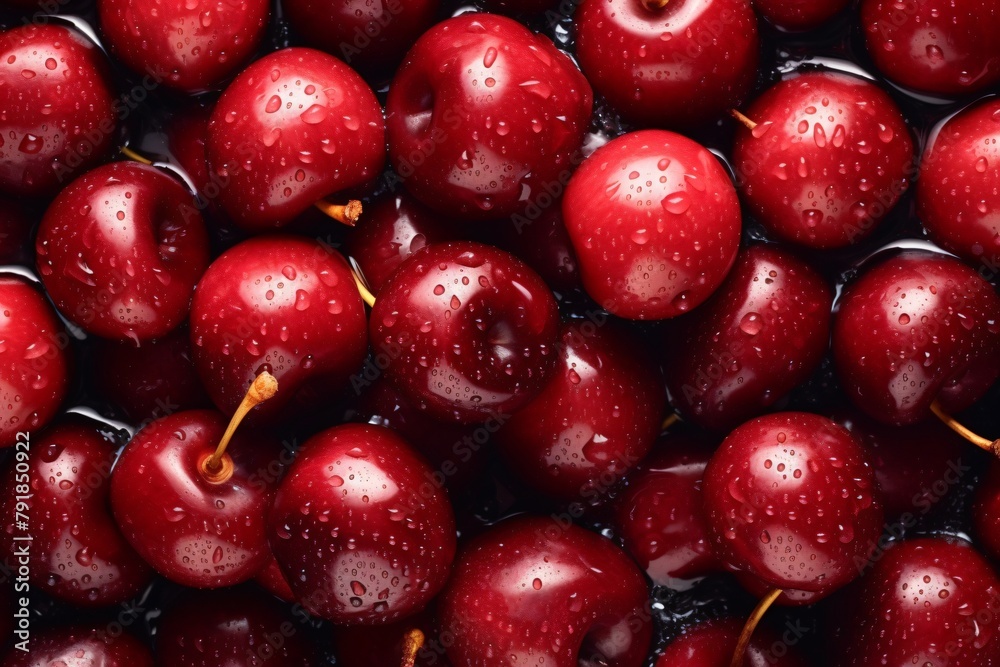 Fresh Cherry captures the vibrant, natural beauty of the Cherry, highlighting their small round shapes and glistening droplets of water Fresh Cherry captures the vibrant, natural beauty of the Cherry, highlighting their small round shapes and glistening droplets of water