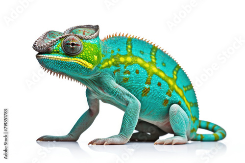 isolated chameleon animal concept