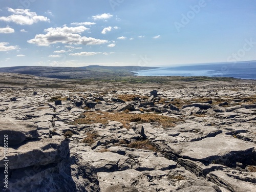 irish landscape on west of Ireland