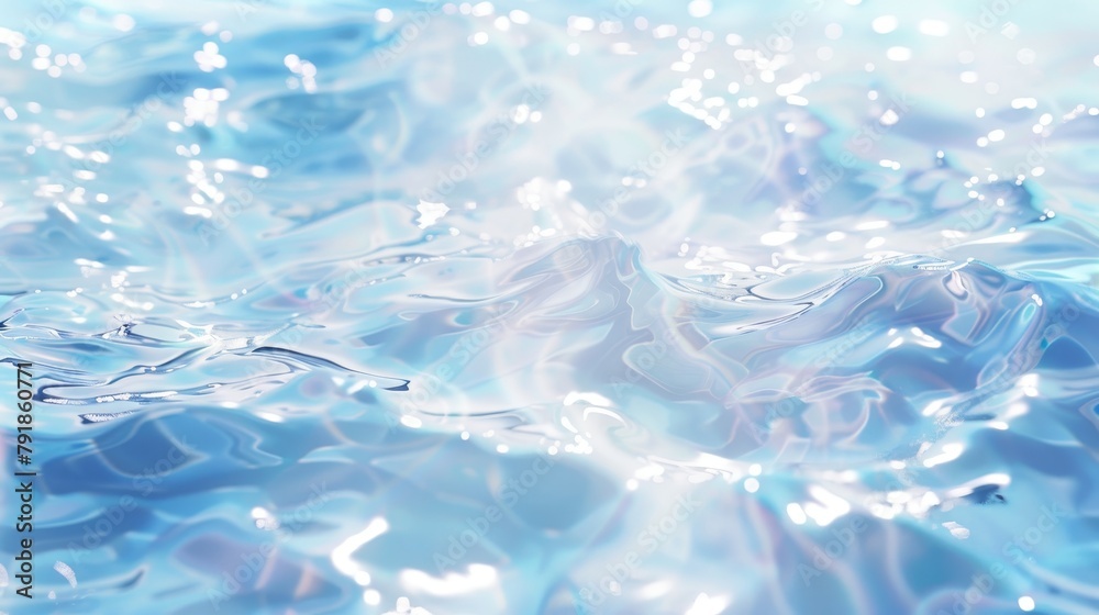 A white water surface pattern, with a reflection effect backdrop ...