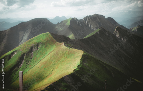 landscape with mountains