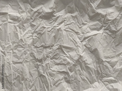 Paper texture. Rough crumpled paper texture