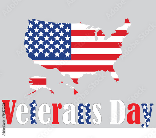 This is simple and vector USA background and it is editable.