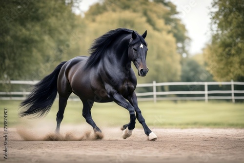 'frisian white background galloping portrait horse breed isolated active andalusian animal chestnut face gallop halter equestrian landscape mane mare nature painted fast thoroughbred trot black'
