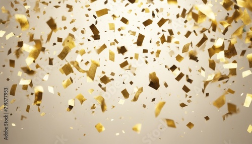 'flying transparent background confetti cutout gold isolated christmas fashion star glistering abstract frame party border pattern ornament texture birthday winter new shiny year white' © akkash jpg