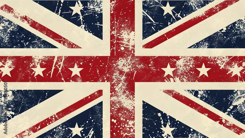 Fototapeta premium England graphic flag
