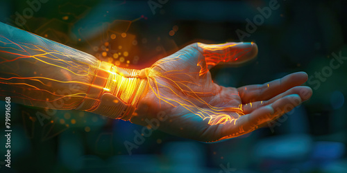 Carpal Tunnel Syndrome: The Hand Numbness and Tingling - Picture a person with highlighted wrist showing nerve compression, experiencing hand numbness and tingling