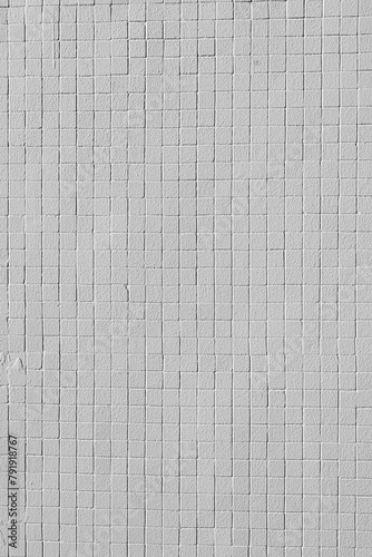 White square tiles on the wall. Perfect for background. © michaldziedziak