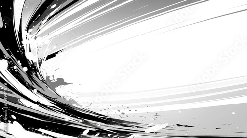 Experience dynamic manga and anime inspired comic speed lines featuring three unique styles of concentration lines radial vertical diagonal in animated form for your cartoons All three vers