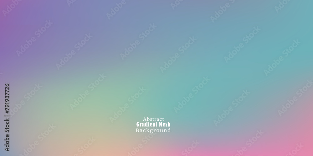 Fototapeta premium Abstract Colorful Gradient Mesh Background vector EPS10