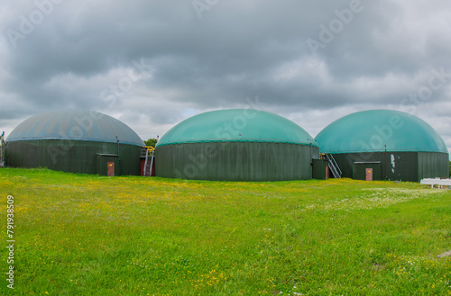 Biogasanlage zur Stromerzeugung und Energiegewinnung