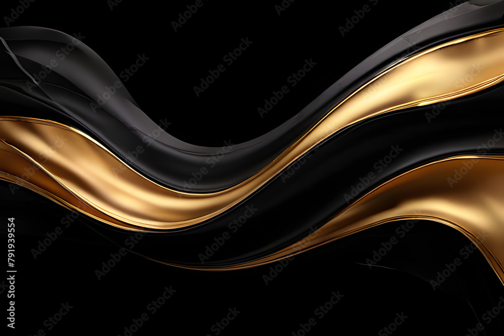 Fototapeta premium black and yellow background