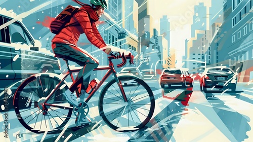 Rhythms of City Life: Modernist Urban Cycling