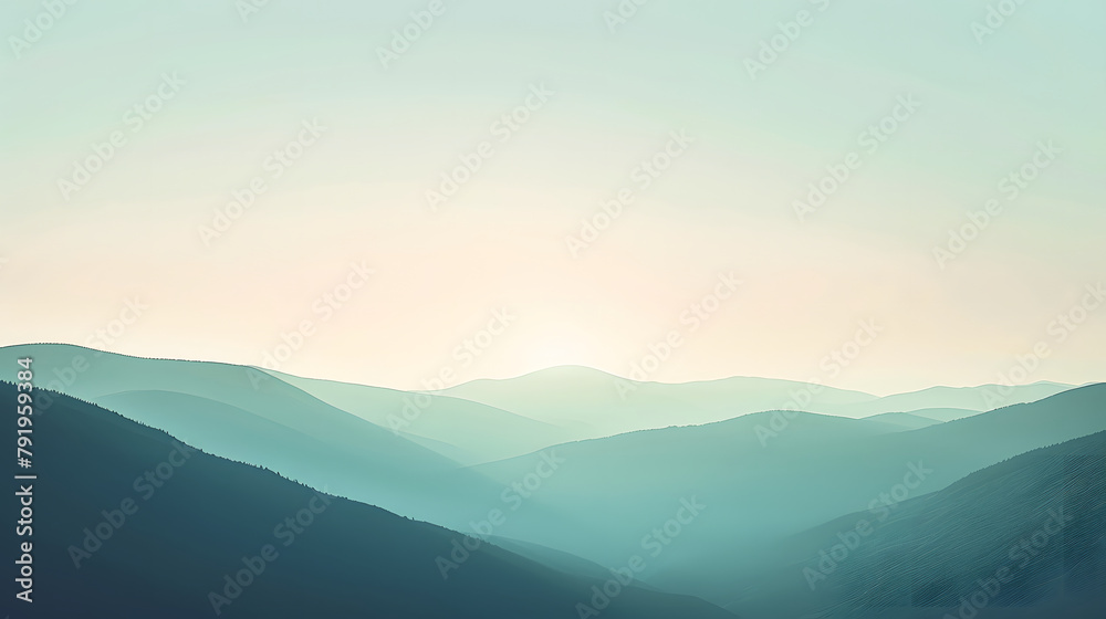 abstract landscape nature soft color mountain hill environment wallpaper background