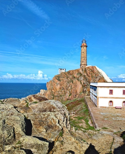 Faro de Cabo Vilán en Camariñas, Galicia