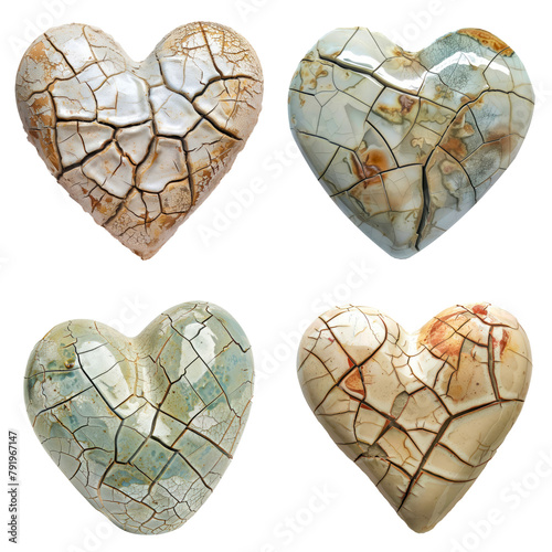 Corações de cerâmica  photo