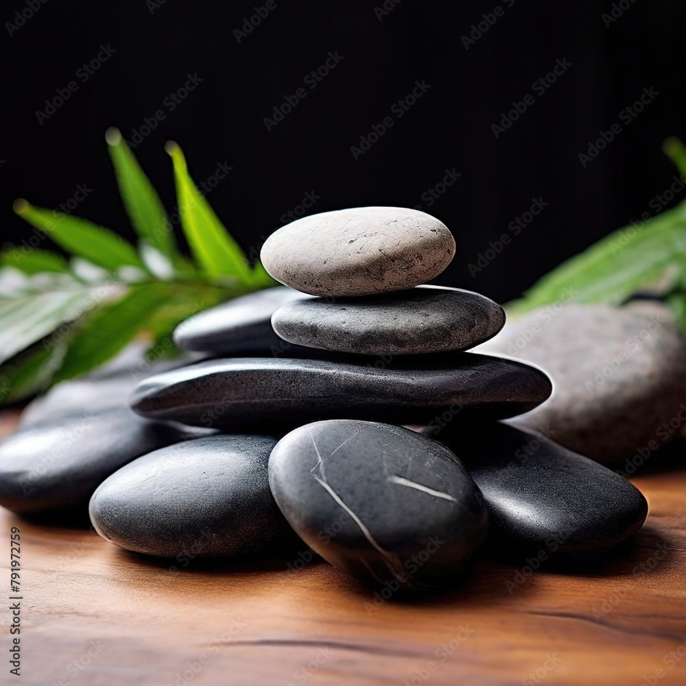 zen stones and leaf zen stones and leaf