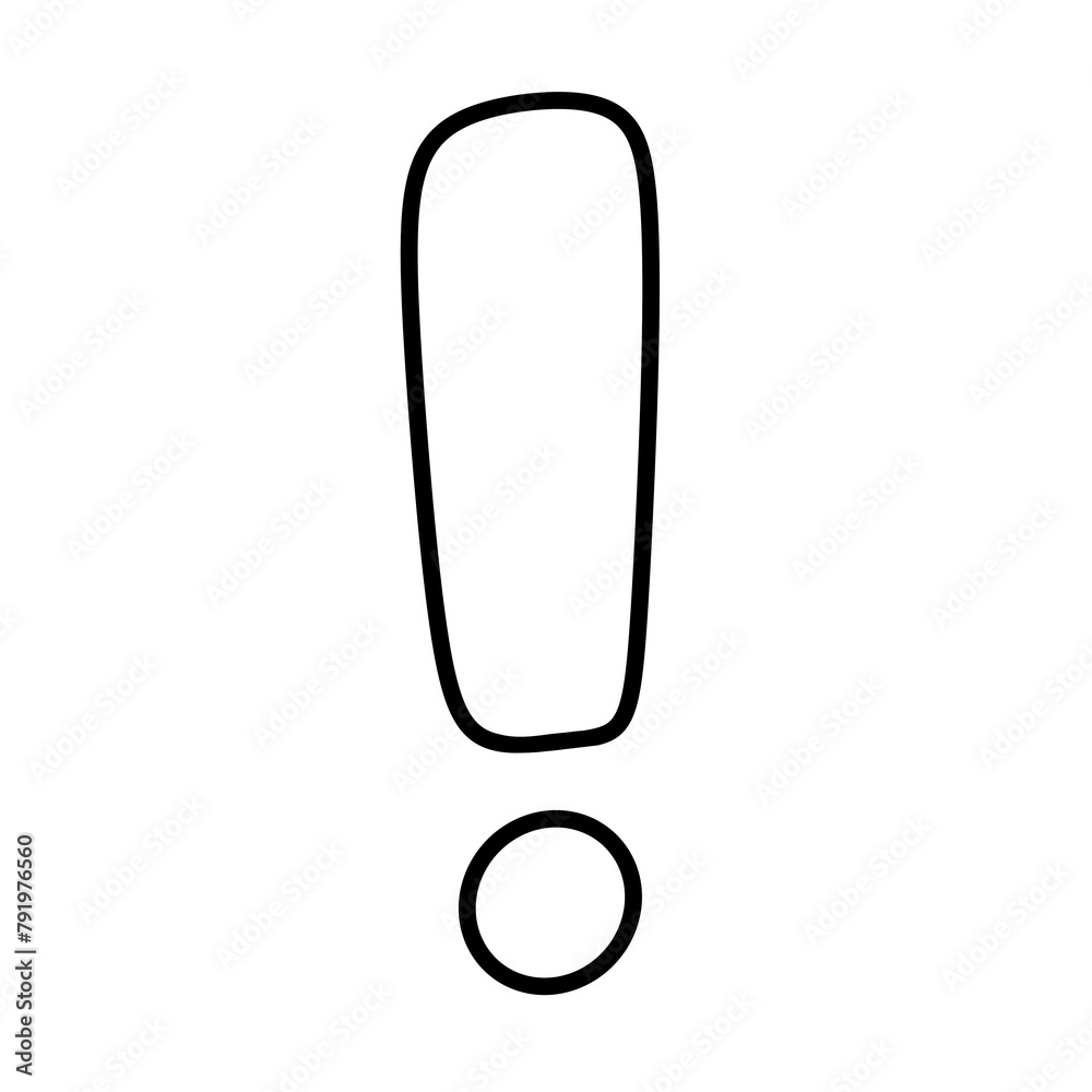 hand drawn cartoon expression sign doodle.