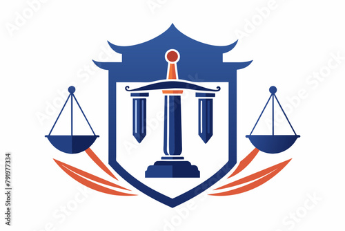 Law Day vector design white background
